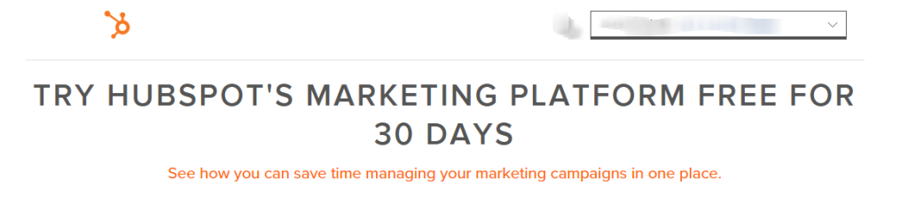 commitment and consistency - hubspot 30 day trial