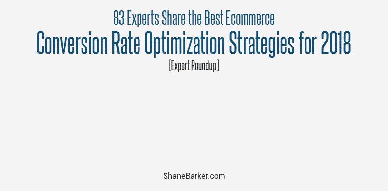 Ecommerce Conversion Rate