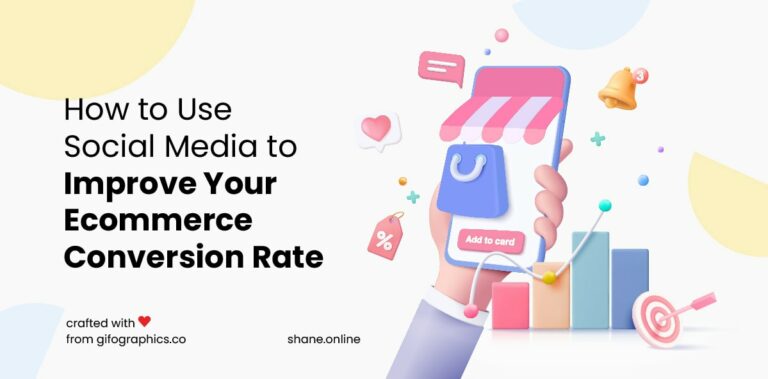 how to use social media to improve ecommerce conversion rate