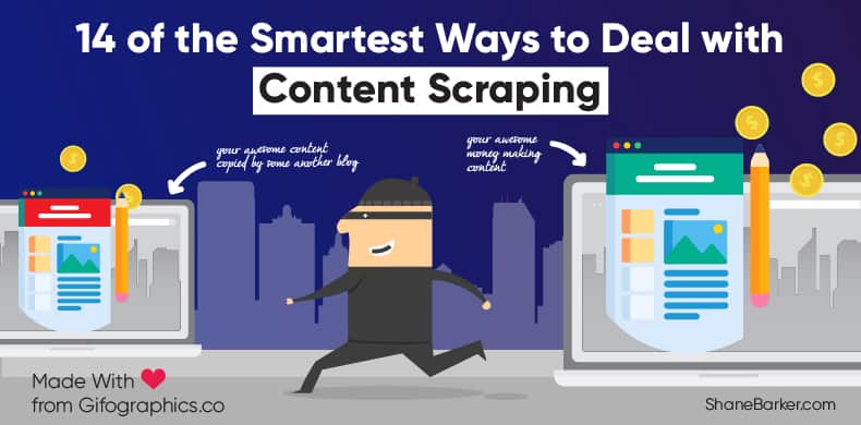 14 of the Smartest Ways to Deal with Content Scraping