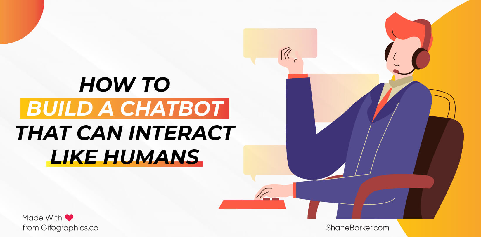 how to build a chatbot that can interact like humans