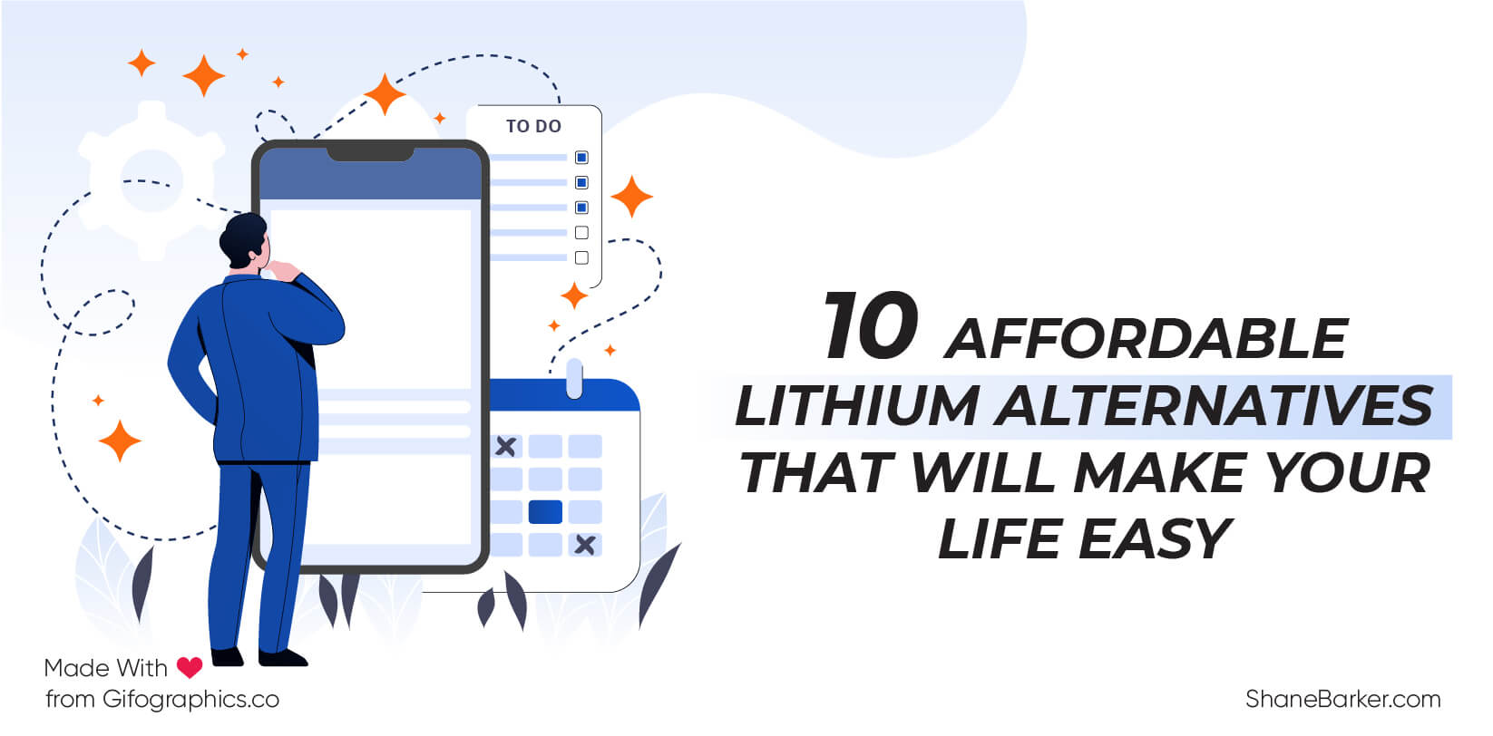 Ten Affordable Lithium Alternatives That Will Make Your Life Easy