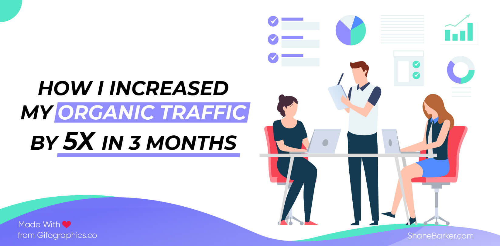 how i increased my organic traffic by 5x in 3 months – seo case study