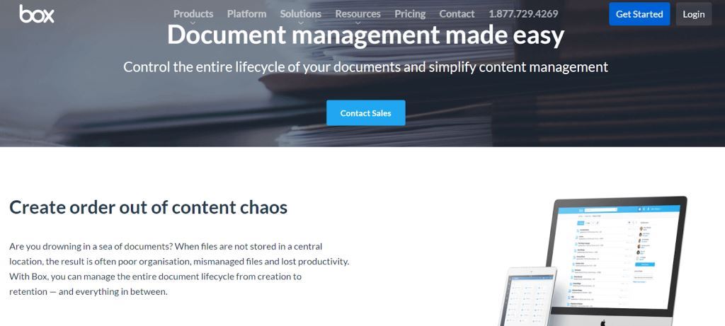 box-document-management-software
