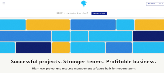 10,000ft project management tool