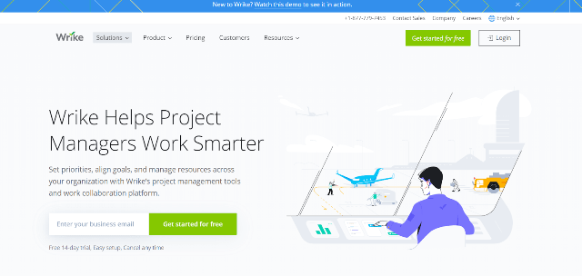 wrike project management tool