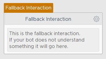 fallback interaction