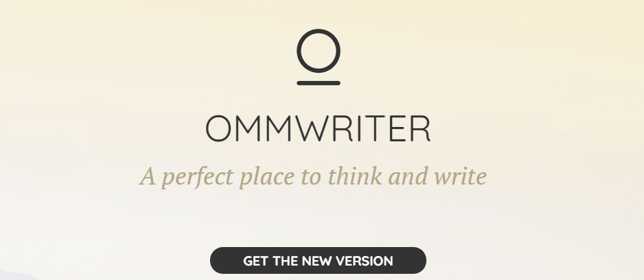 ommwriter best writing tool