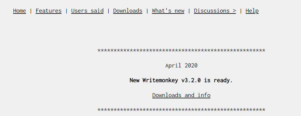 writemonkey best writing tool