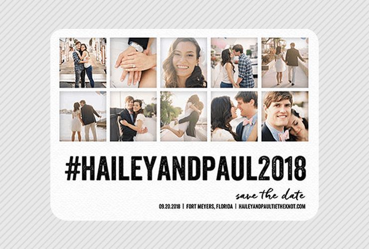 save-the-date cards and posts