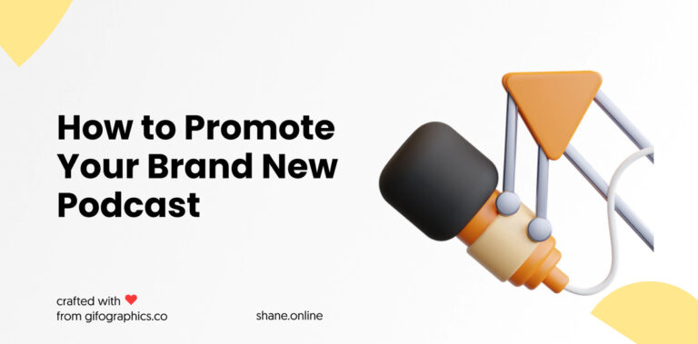 how to promote your brand new podcast in 2024