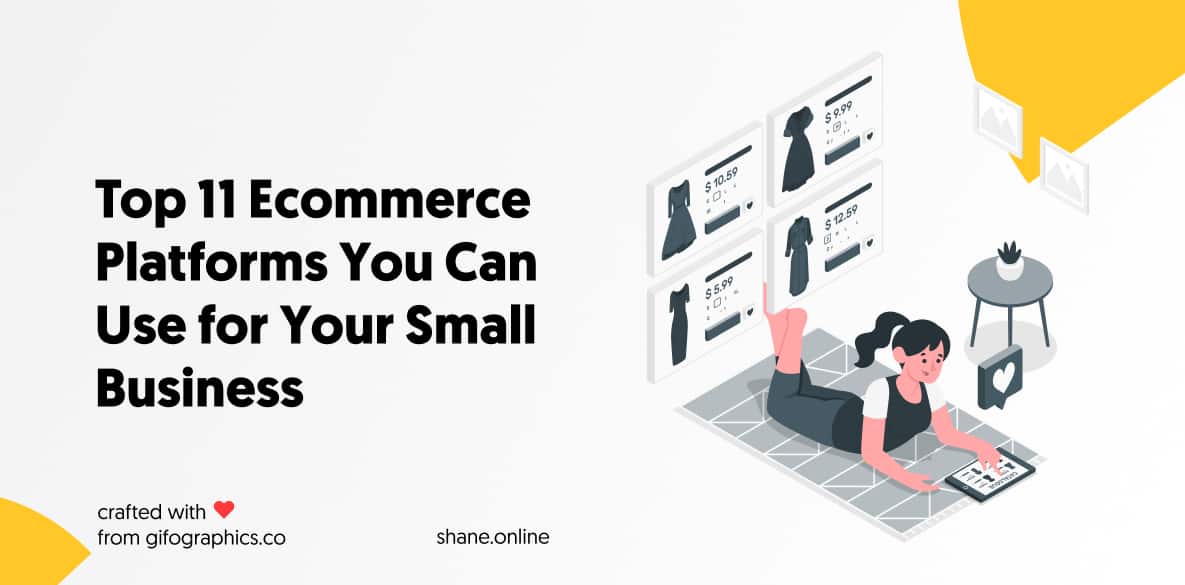 top 11 ecommerce platforms you can use for your small business