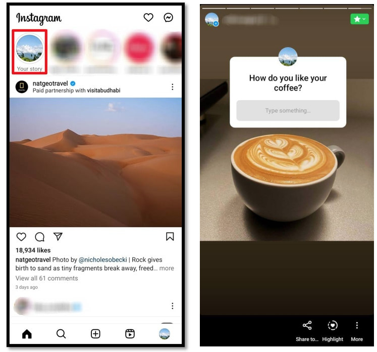 how to view responses to your instagram stories