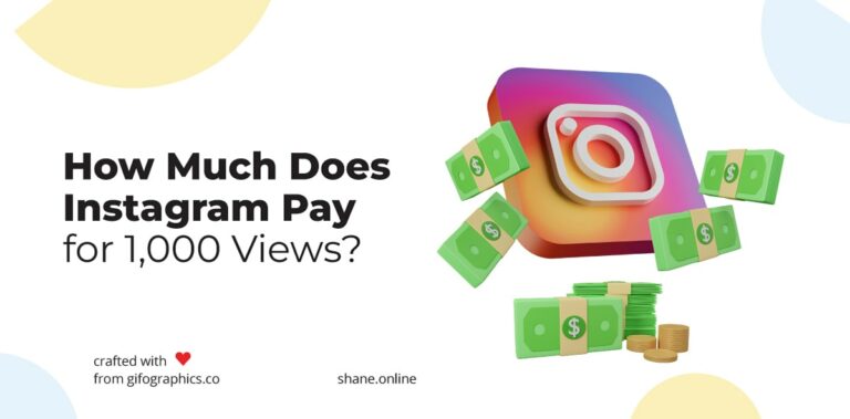 how much does instagram pay for 1,000 views?