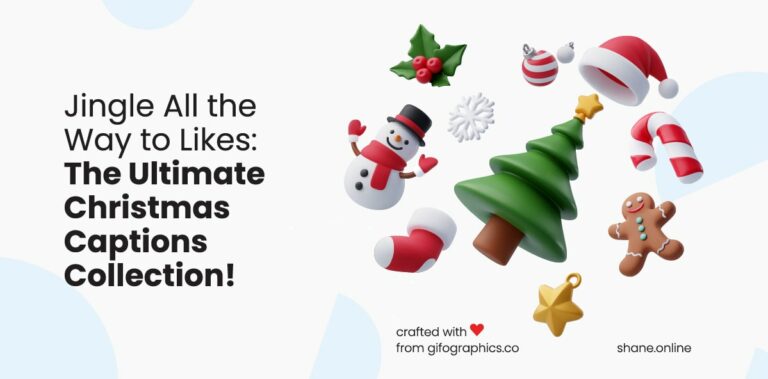 jingle all the way to likes: the ultimate christmas captions collection!