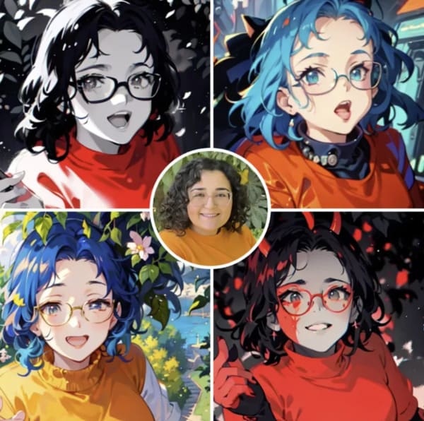 anime versions using videoleap by lightricks